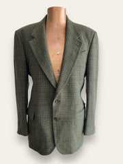 Gerald Austin green tweed jacket L