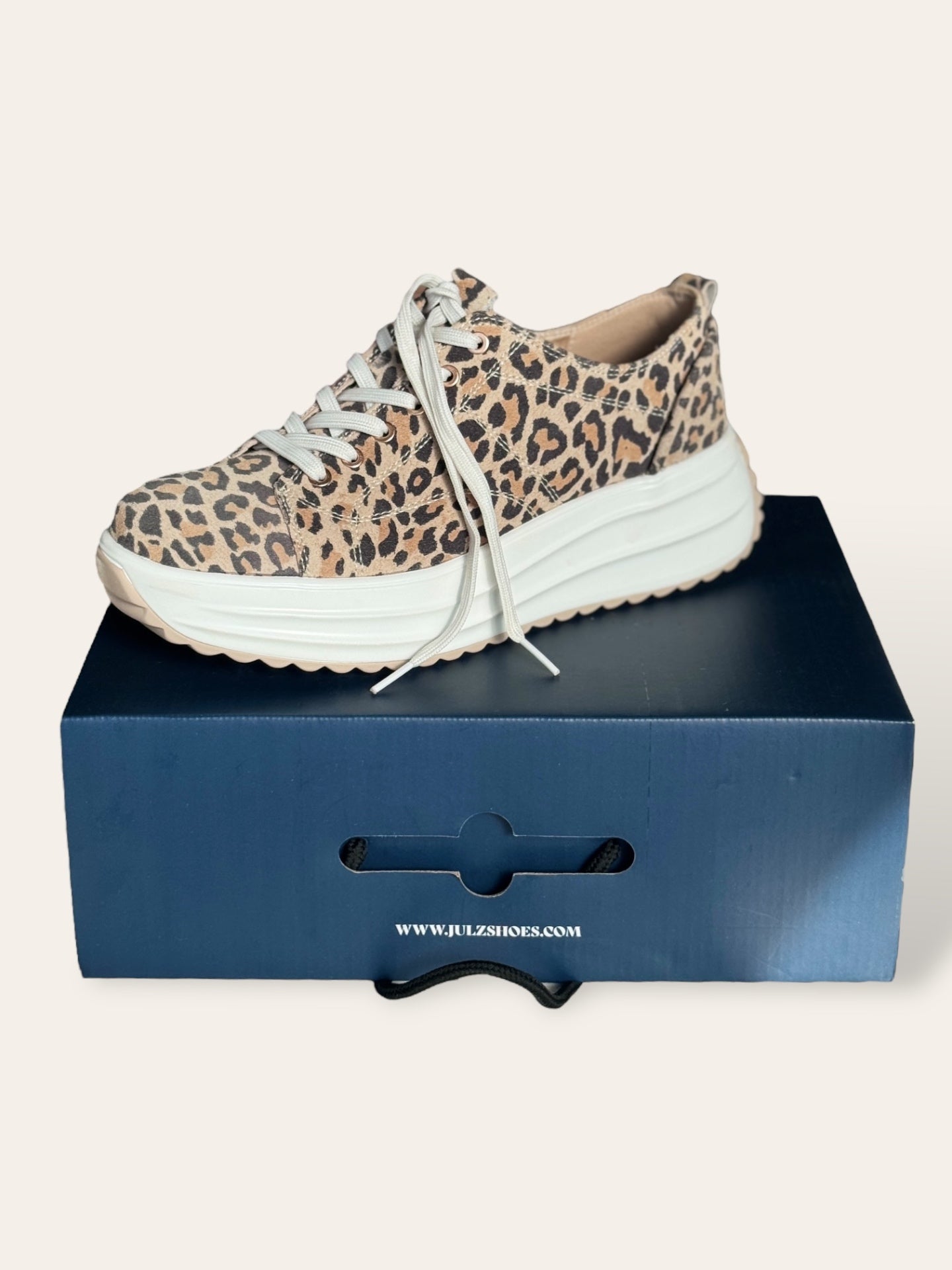 Julz Leopard Print Raya Sneakers – The Backroom