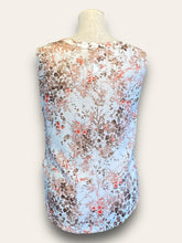 Massimo Dutti White floral print Blouse M