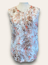 Massimo Dutti White floral print Blouse M