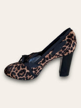 Hogan Leopard Print block heels 5 RRP €480