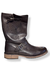 Harley Davidson brown riding boot 10