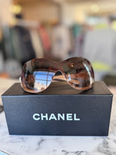 Chanel beige & white Camellia flower sunnies