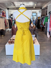 Karen Millen Yellow Button-Through Dress 10