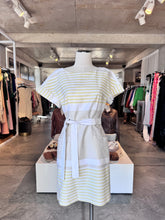 Karen Millen Stripe Belted Day Dress size 10