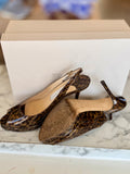 Jimmy Choo leopard print slingback heels 4 with box