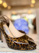 Jimmy Choo leopard print slingback heels 4 with box