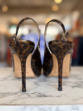 Jimmy Choo leopard print slingback heels 4 with box