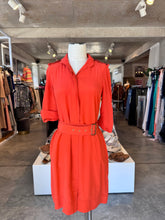 Diane von Furstenberg Burnt orange silk Dress S RRP $500