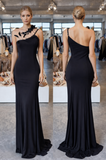 Errol Arendz One-Shoulder Feather Detail Gown 10