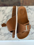 Julz Amber tan sandals EUR40 RRP 1600