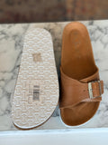 Julz Amber tan sandals EUR40 RRP 1600