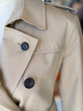 Burberry Kensington short double breasted jacket RRP R39,000
