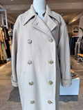 Lanificio Gardena cream cashmere with wool coat 12