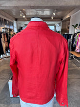 Versace Jeans Orange linen zip up XL RRP 6-7K