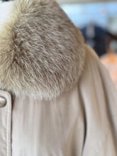 JOBIS sandy fur collar jacket RRP 3K
