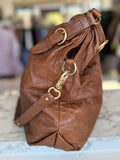 Antonio Melanie tan leather hobo bag RRP 4.5K