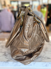 Kenneth Cole metallic leather tote RRP 4.9K