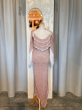 DesignIt Mary Farrin knitted dress and shawl S/M RRP 5.5K