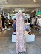 NÜ Denmark peach floral sleeveless maxi dress S RRP €129