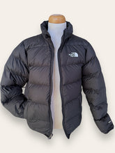 The North Face 550 black puffer jacket kids 11-12 Reversable