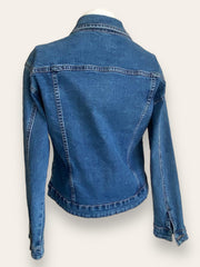 RE blue washed denim jacket 34