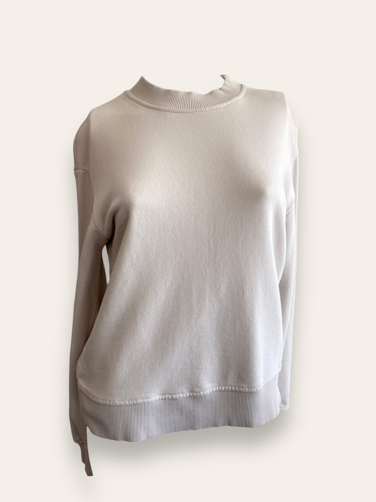 NA-KD off white basic sweater S