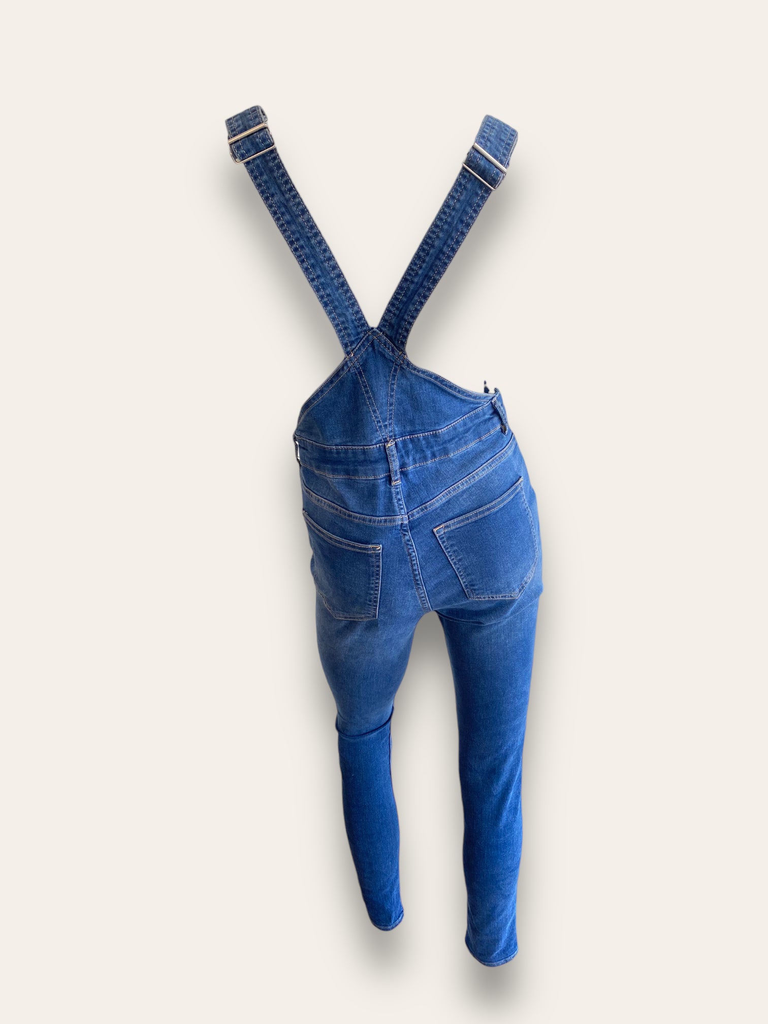 Blue denim store 34 jumpsuit