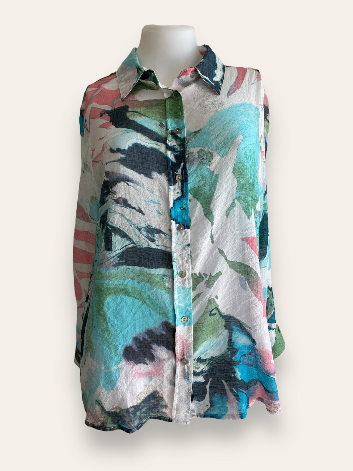 Gordon Smith multi print shirt 8 (NEW) RRP R1299