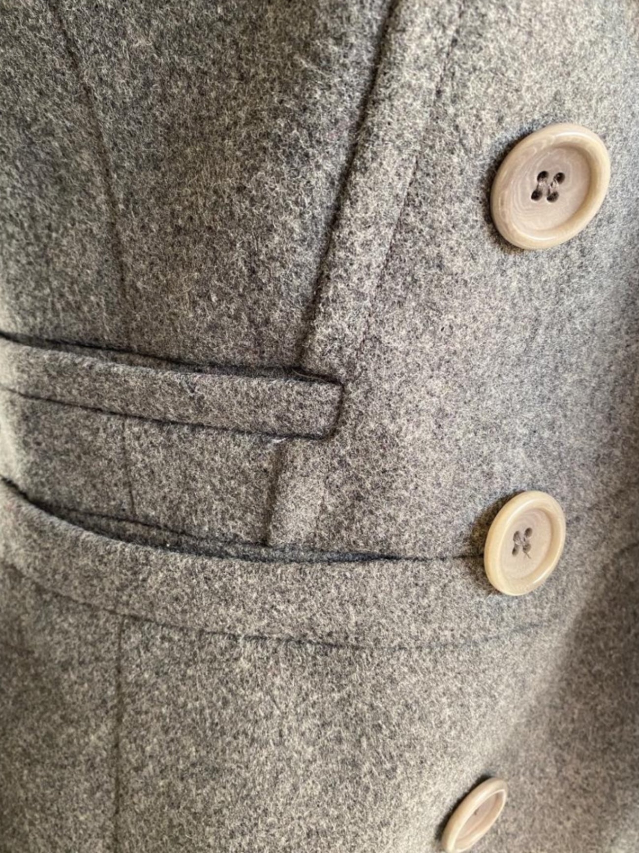 Reiss grey short Coat