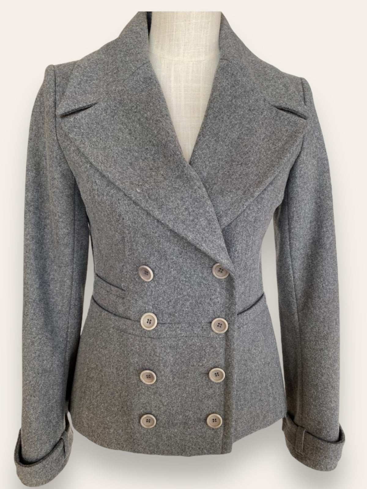 Reiss grey short Coat