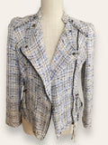 Zara multi-coloured biker style Jacket S