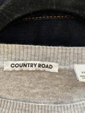 Country Road grey knit with small stars XS