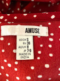 Amuse Society red dress 8