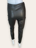 Zara faux leather black pants S