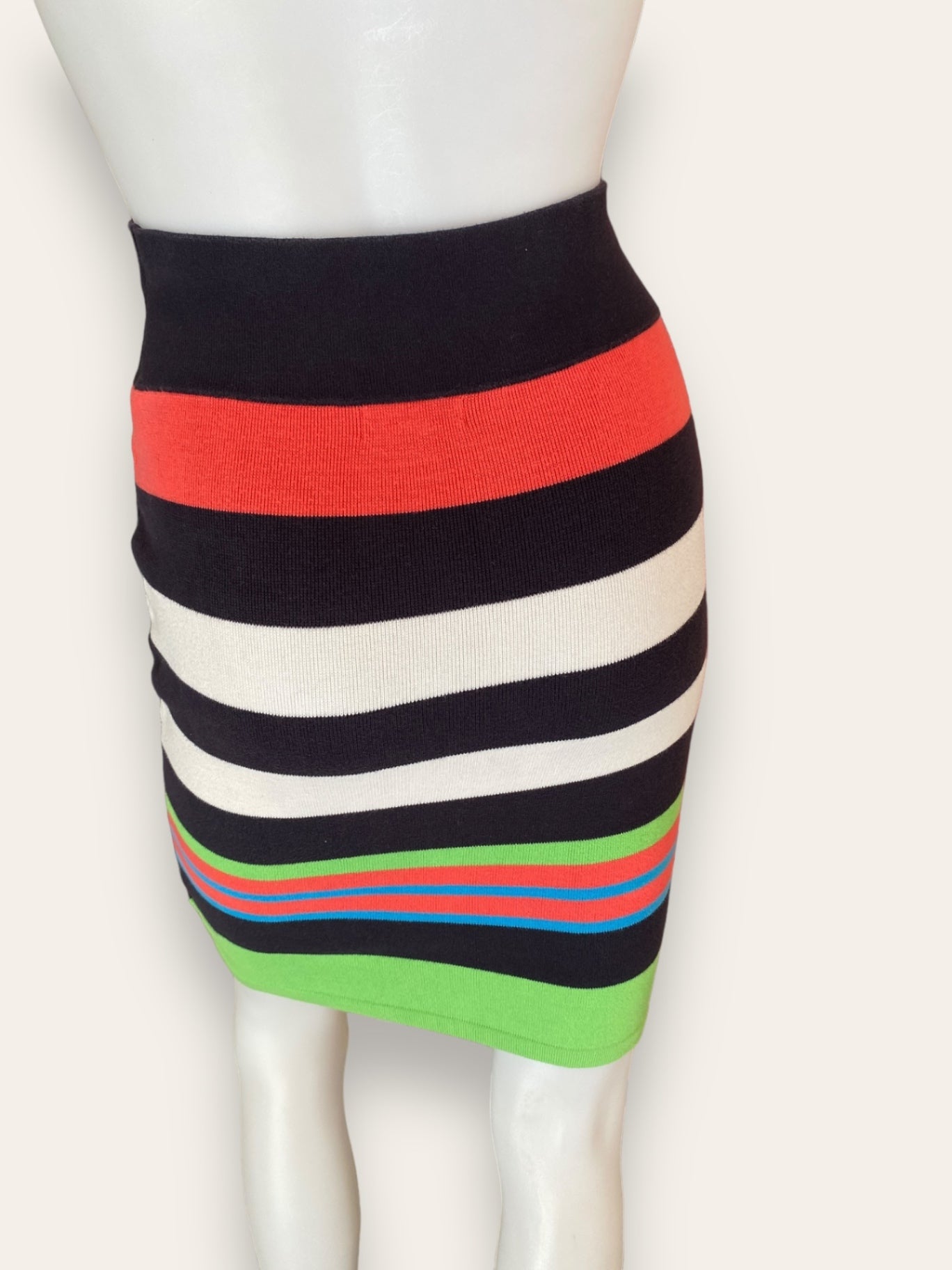 Lilly Pulitzer Waverly Rolling Hills Stripe Sweater Pencil Skirt  M