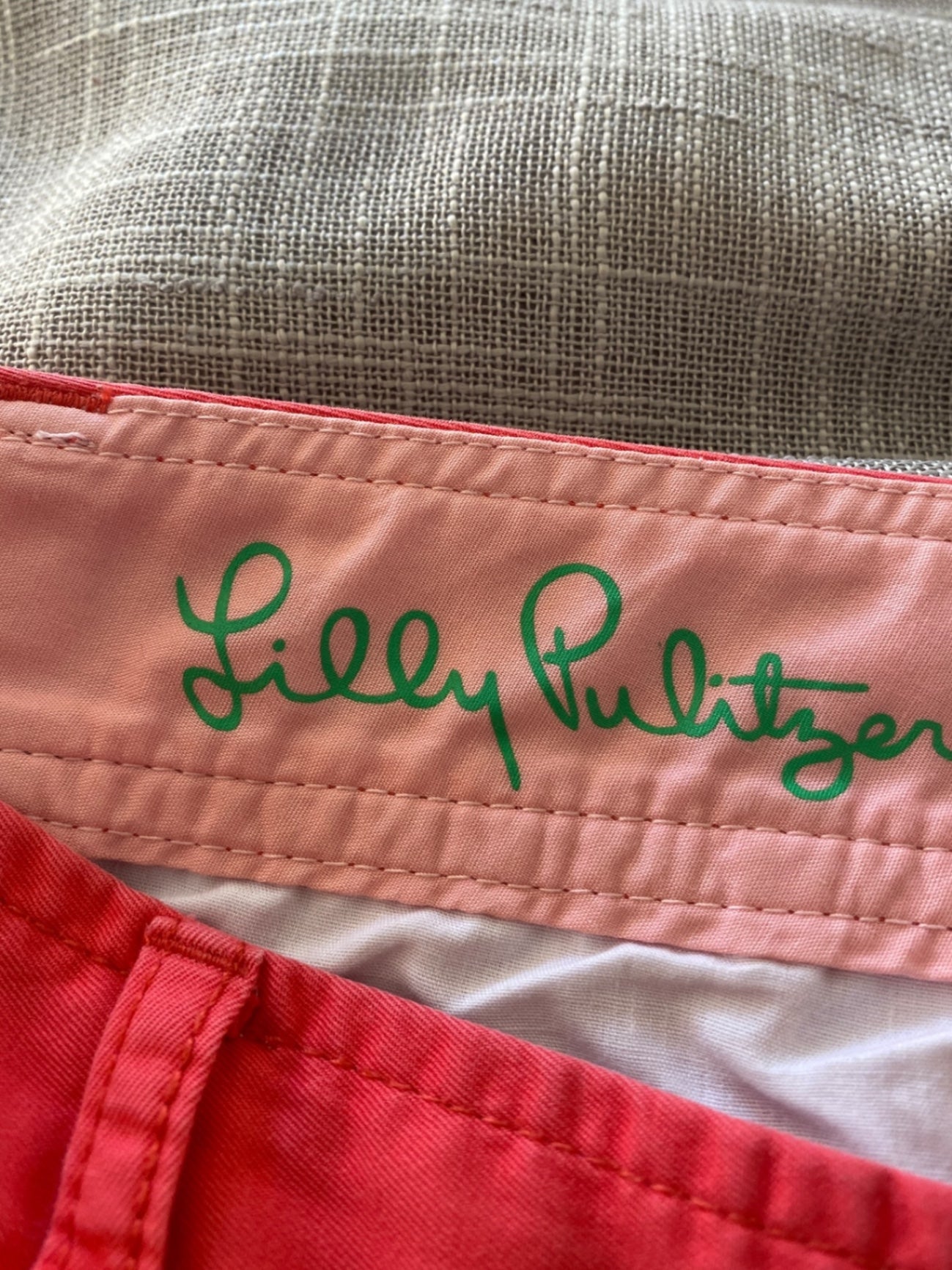 Lilly Pulitzer Callahan red shorts 02 (XS)