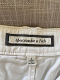 Abercrombie & Fitch white shorts 4