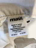 Mavi White Jeans W27