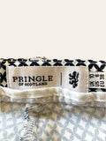 Pringle Black/white print pants 10