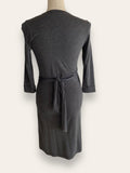 French Connection grey wrap Dress 8