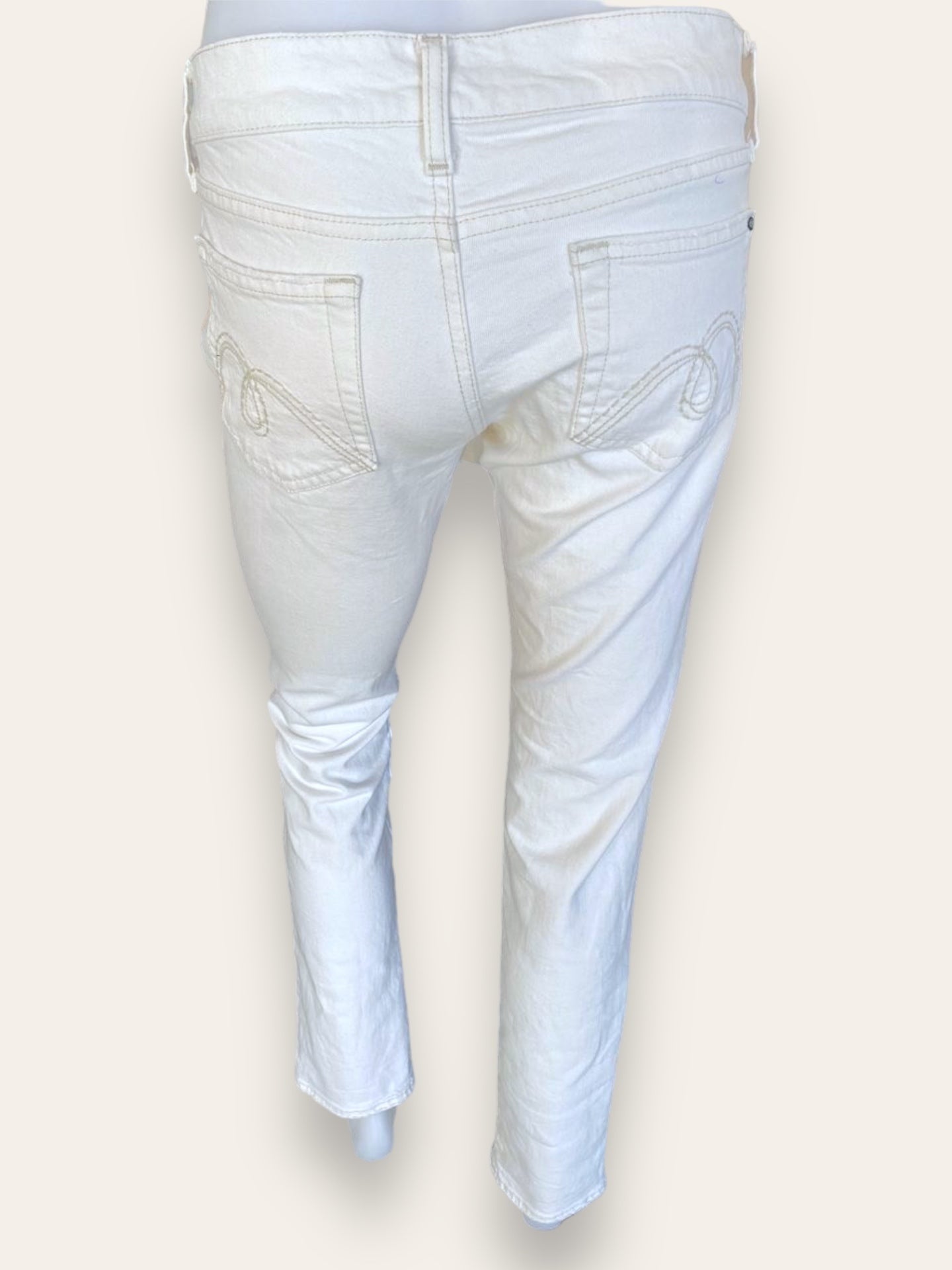 Mavi White Jeans W27