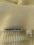 Country Road Cream Knit S