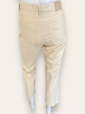 Poetry cropped Beige jeans 12