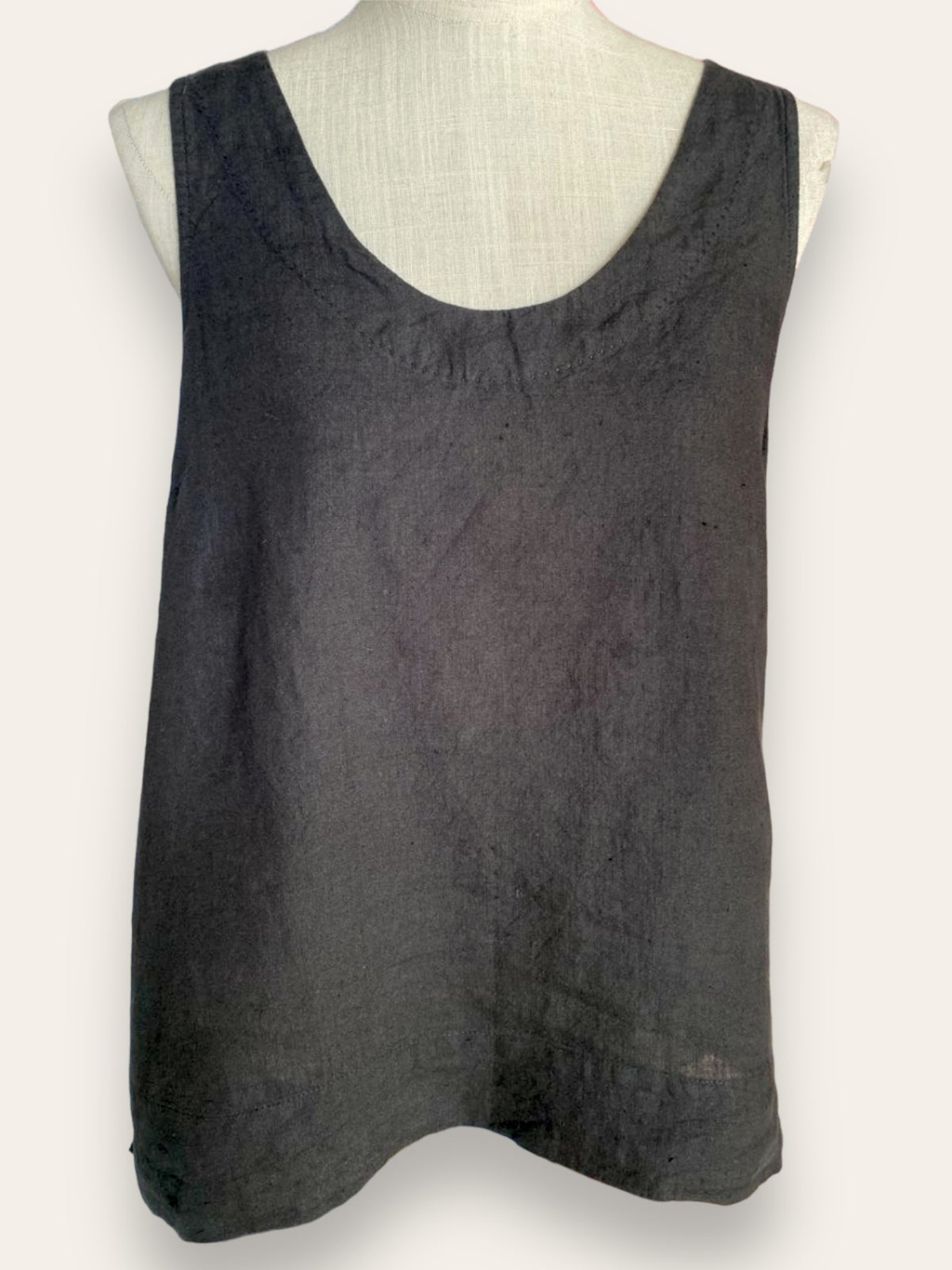 Country Road Black linen Top 8