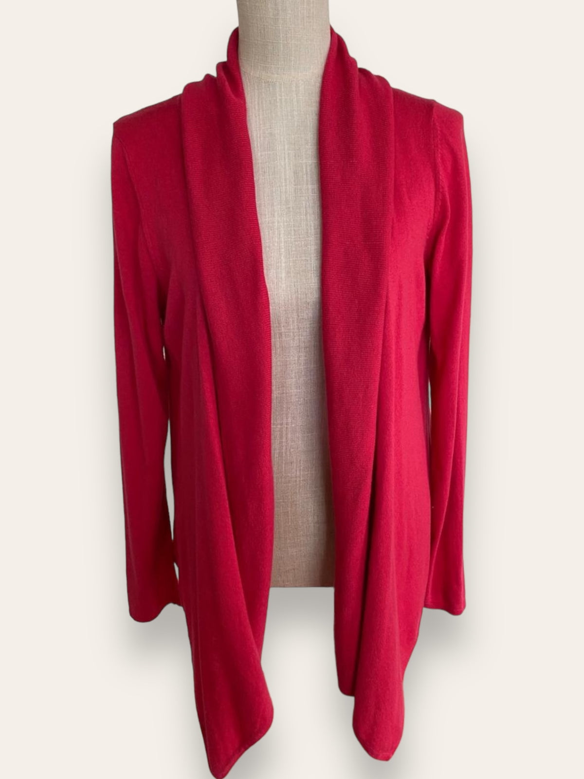 Meuse Dark pink waterfall cardi  Medium