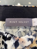 MINT VELVET Multiprint maxi skirt 14