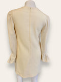 Margherita Cream dress w pockets Medium