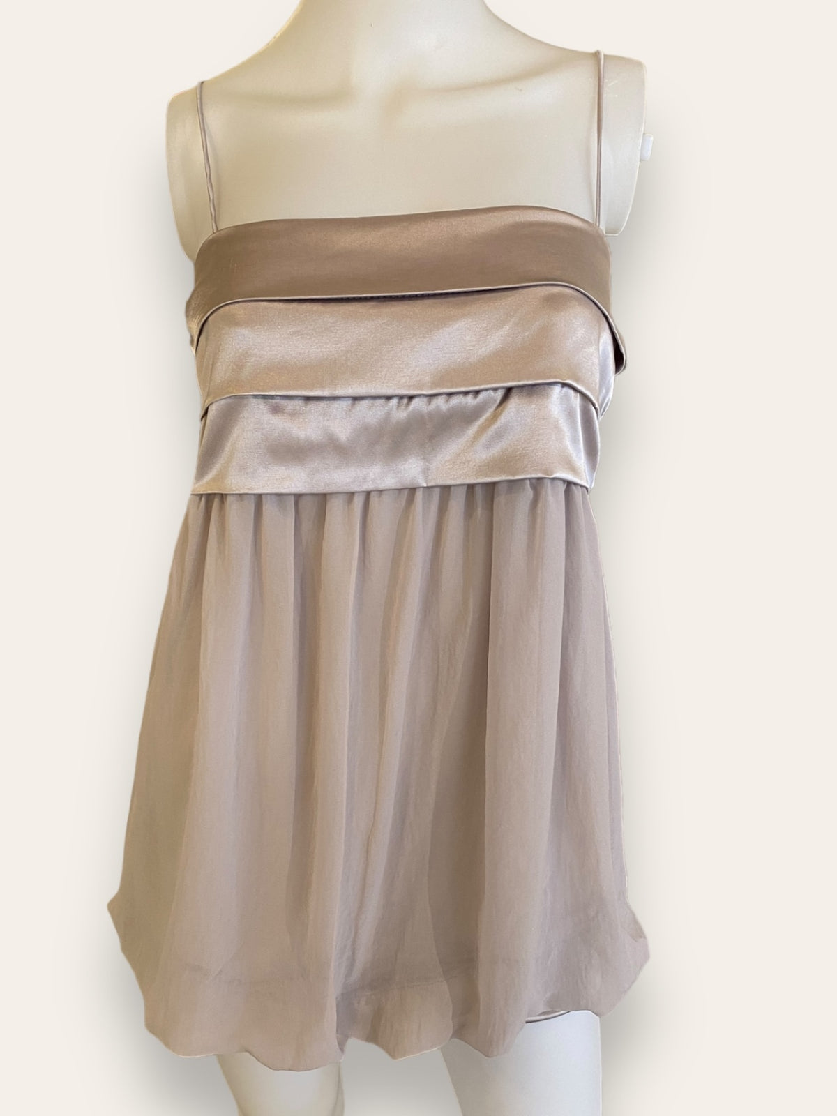 ZARA Beige strappy cocktail Women's dresses Large