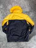 Tommy Hilfiger Yellow and navy Windbreaker Jacket Medium